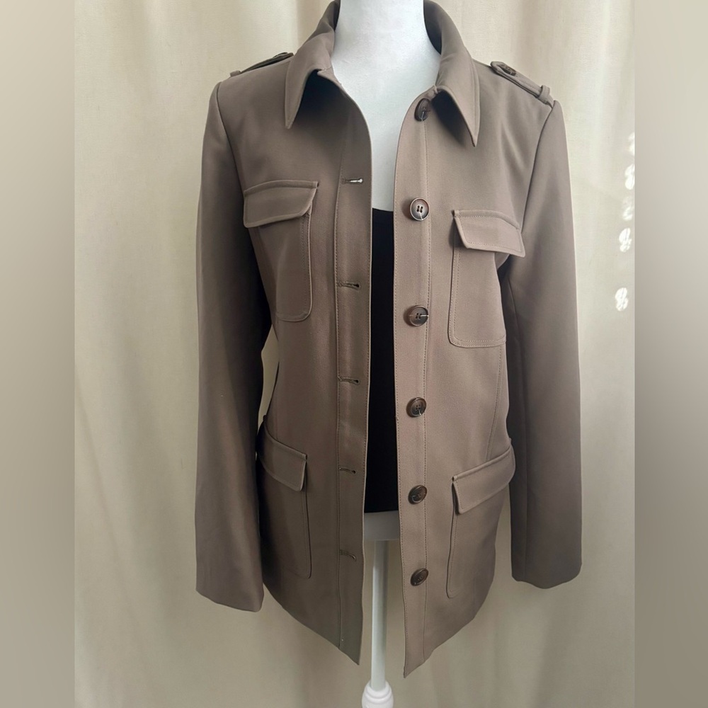 Dynamite Olive Military Inspired Jacket